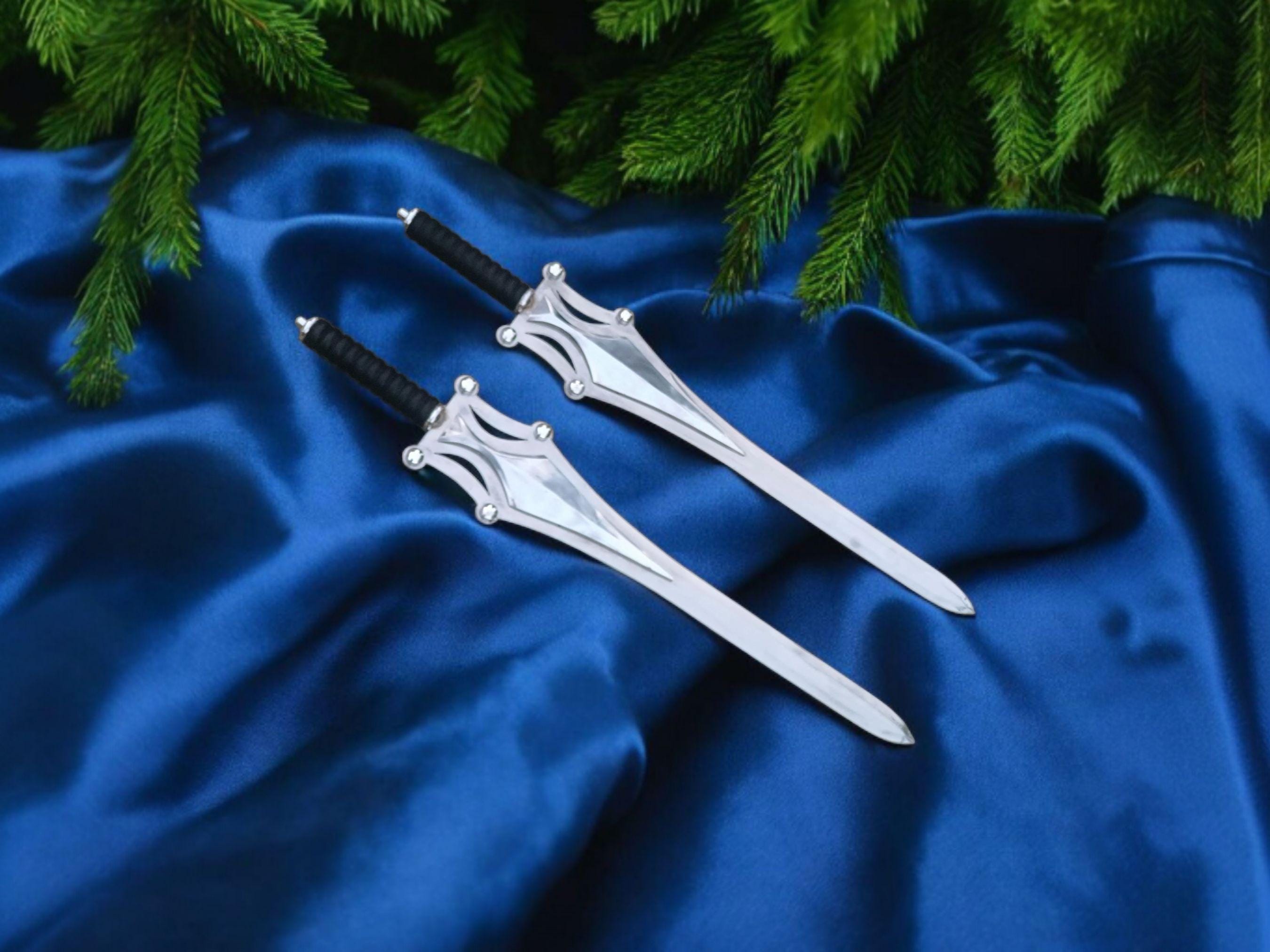 Customised Master of the Universe He-Men Power Replica Sword.Stainless Steel Grayskull Fantasy costume Sword With Leather Cover
