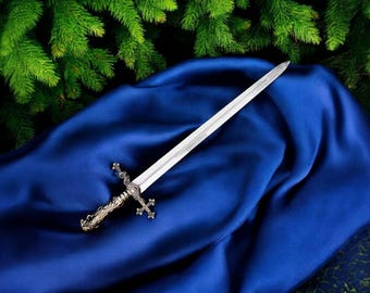 Customised DRACULA UNTOLD movie Replica Sword. Stainless Steel Vlad's Luke Evans Fantasy Cosplay Events Sword.