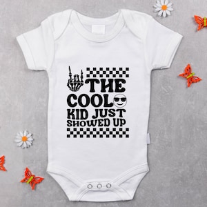 The Cool Kid Just Showed Up Svg, Retro Back To School Svg, 1st Day of School Svg, School Boy Shirt Svg, Digital Download Png, Eps, Jpg Files