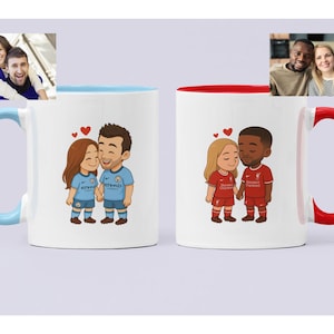 Soccer team Coffee Mug , Personalized Gift, Perfect for Coffee Lovers, soccer gifts, Manchester city, Barcelona, Real Madrid,Liverpool