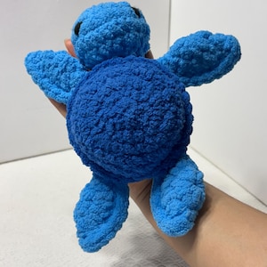 Crochet Turtle, Stuffed Animal, Turtle Plushie