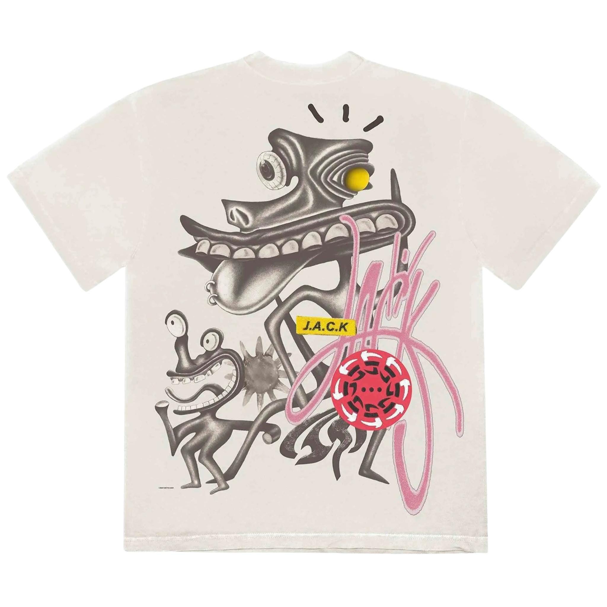 CACTUS JACK CIRCUSMAXIMUS TOUR Tシャツ 白 L CACTUS JACK CIRCUSMAXIMUS TOUR Tシャツ 白 L - メルカリ