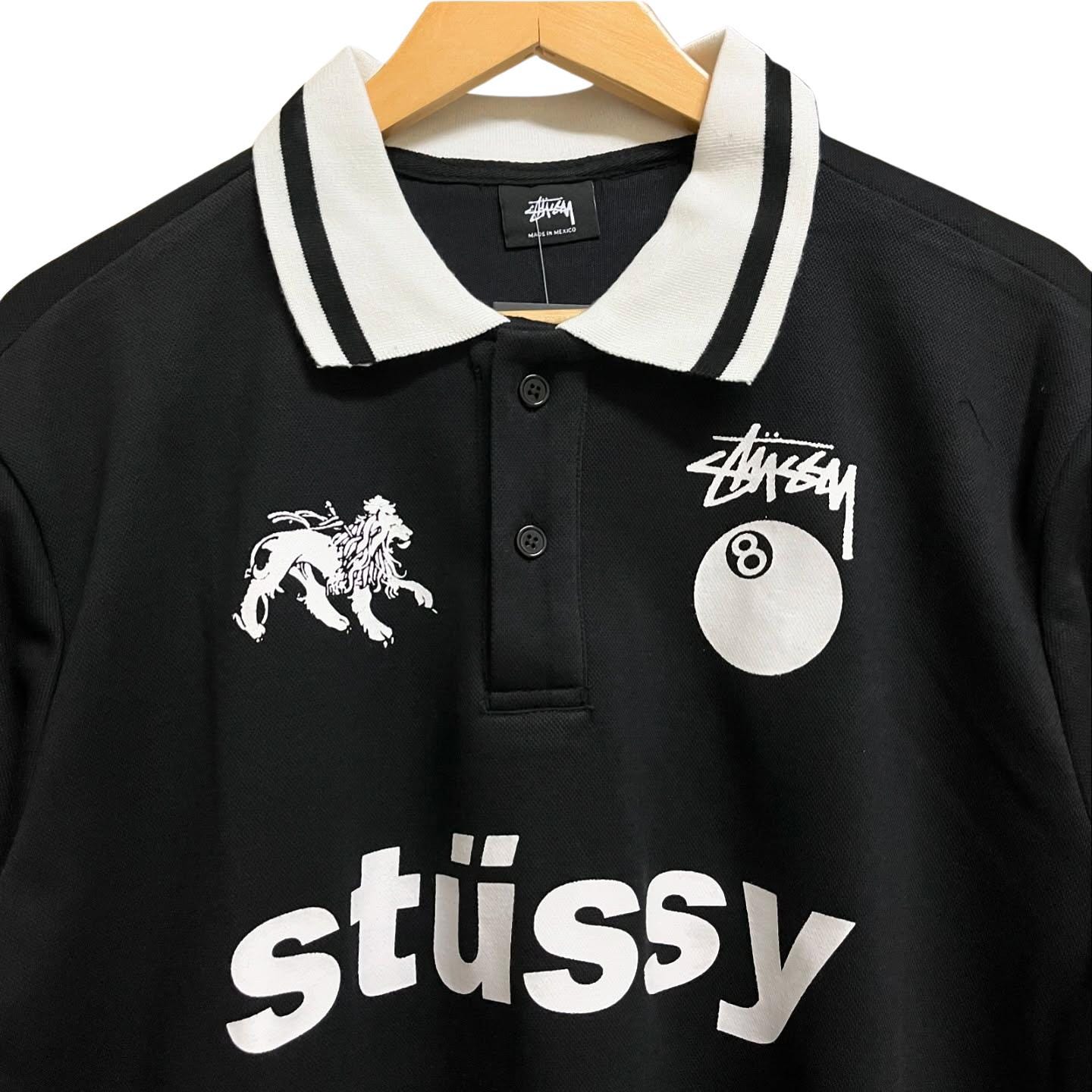 Stussy 8 Ball Polo - World Tour - Black - Etsy