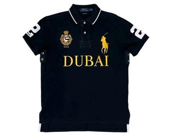 Polo Ralph Lauren Dubai #2 Polo Shirt Black Chief Keef - Etsy Canada