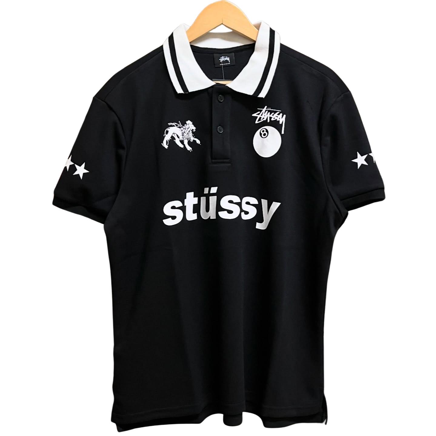 Stussy 8 Ball Polo - World Tour - Black - Etsy