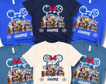 Benutzerdefinierte Disney Cruise Shirt, Disneyland Cruise 2026 Shirts, Mickey & Friends Cruise Trip Tee, individuelles Disney Cruise Urlaub Shirt