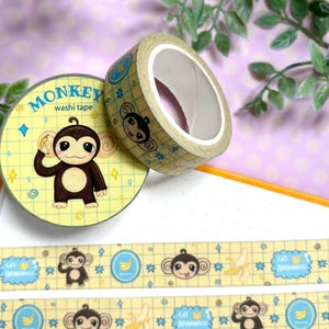 Affen Washi Tape | 1,5cm x 10m