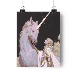 Giclée Art Print - HEAVENFALL #2 - Enchanted Wall Decor, Fantasy Home Art, Magical Gift, Mythical Creature Illustration