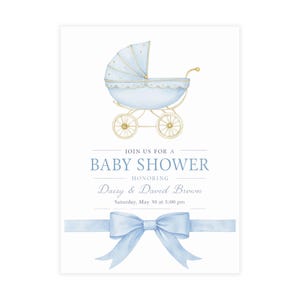 Paquete de postales para baby shower: invitaciones, revelación de género, tarjetas de celebración, invitaciones imprimibles y recordatorios de eventos.