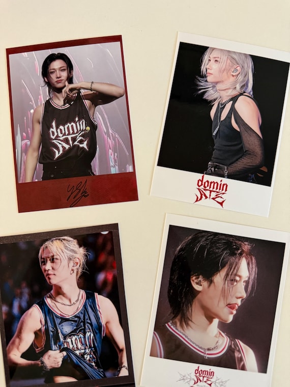 straykids フィリックス ポラロイド Stray Kids SKZ Felix Dominate Polaroid Set - Etsy