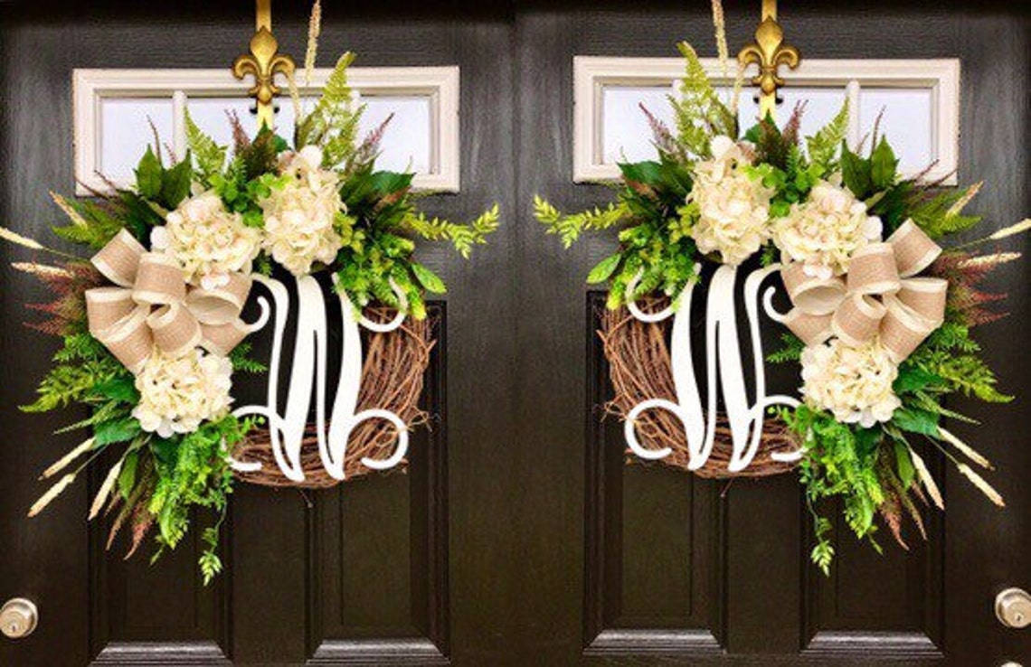 NEW Double Door Wreaths Spring Wreaths for Front Door Etsy