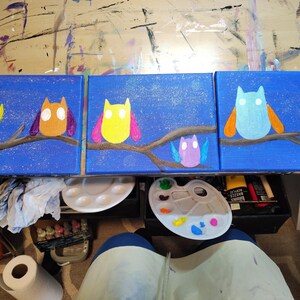 Acrylic painting
