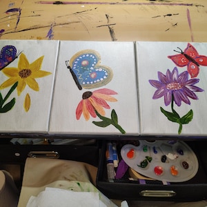 Acrylic painting