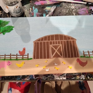 Acrylic painting
