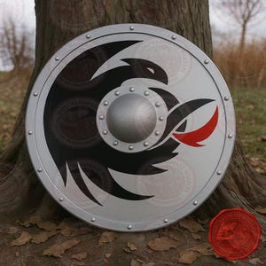 Handmade How to Train Your Dragon Shield, Hiccup Horrendous Haddock Replica, Viking Cosplay Prop, Dragon Movie Decor, Gift for Kids & Fans