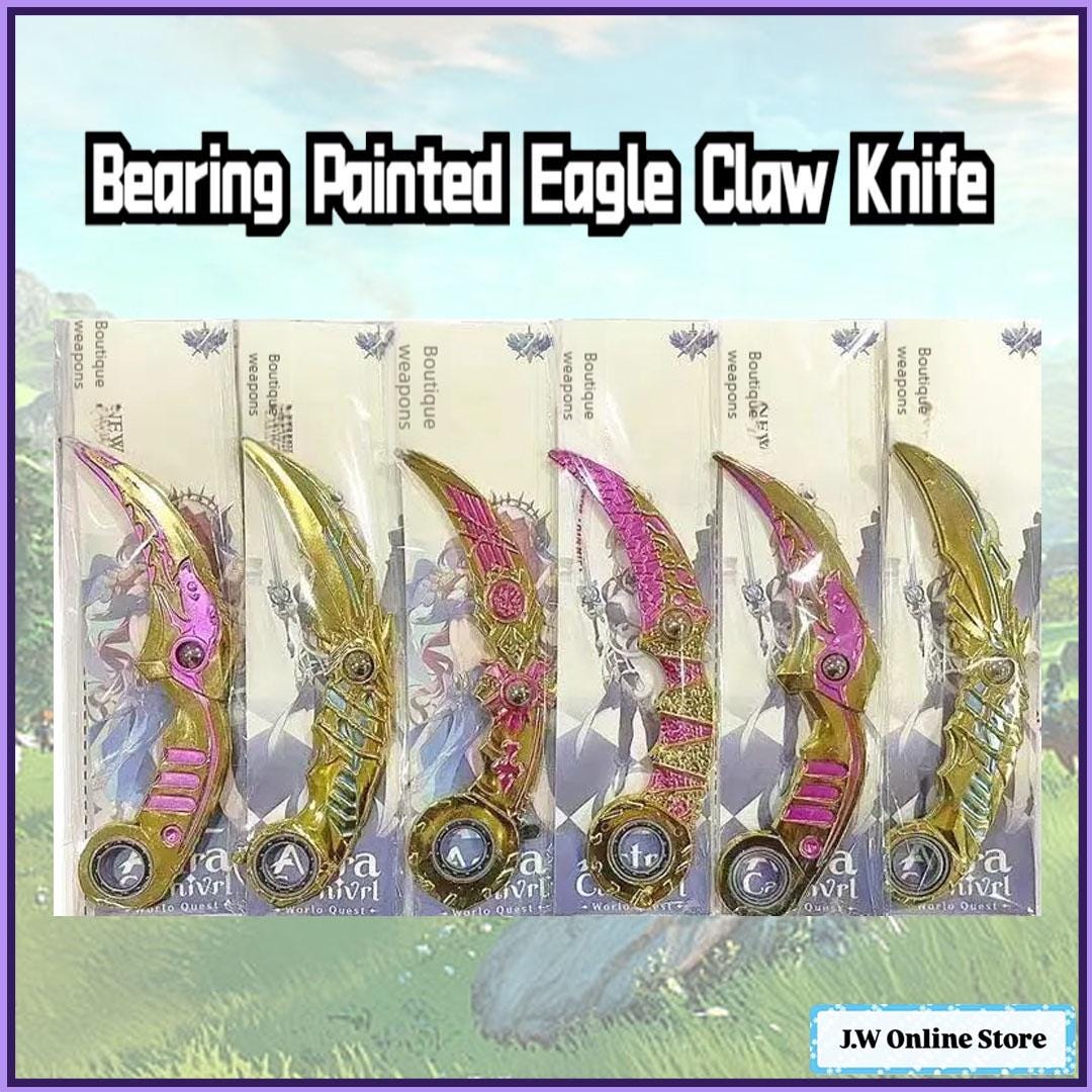 Crossfire Eagle Claw Rotating Plastic Model Scimitar Weapon Model ...