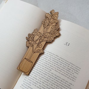 Fiddle Leaf Fig Tree | Wood Bookmark