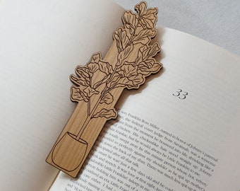 Fiddle Leaf Fig Tree | Wood Bookmark