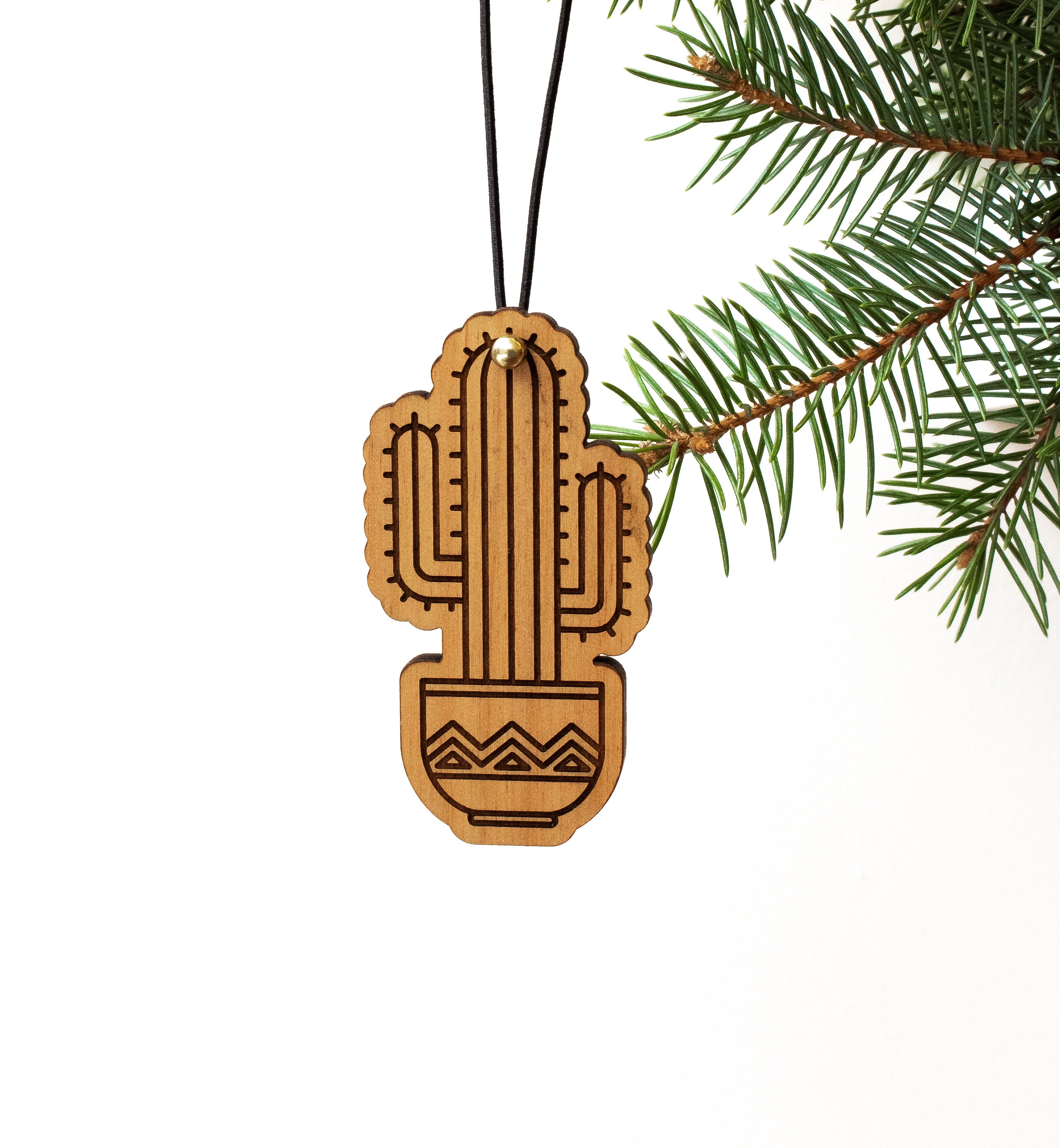 Cactus | Ornement en Bois