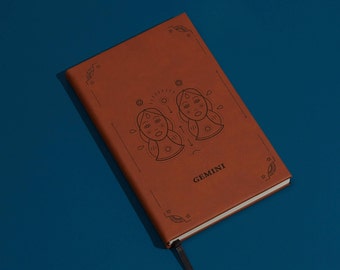 Gemini / Leather Journal