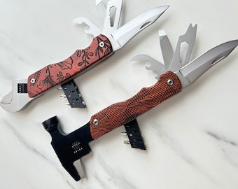 Rosewood Multi-tool Gadget | Hammer or Wrench