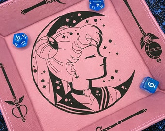 Sailor Moon Engraved Dice Tray