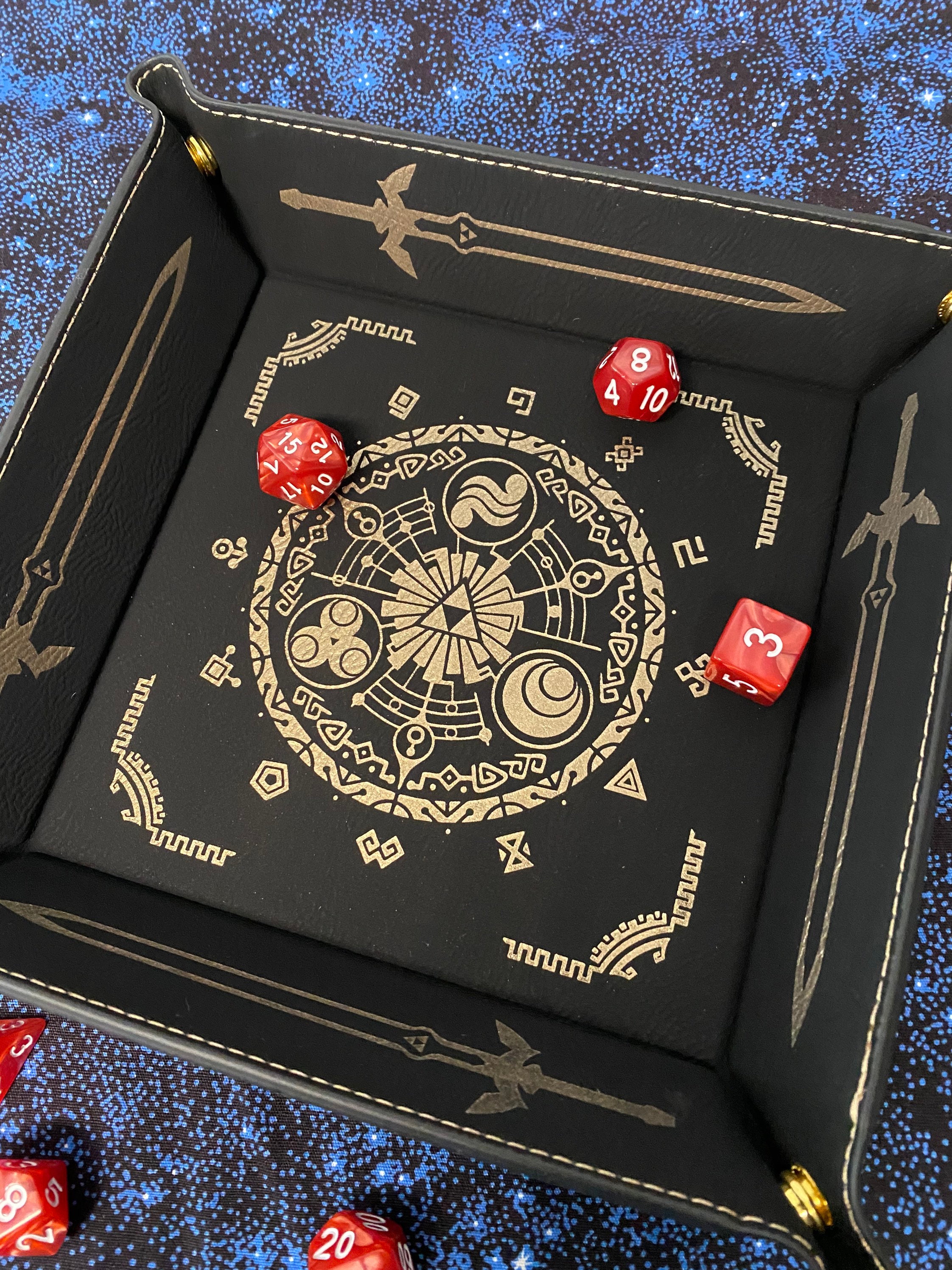 Zelda Engraved Dice Tray