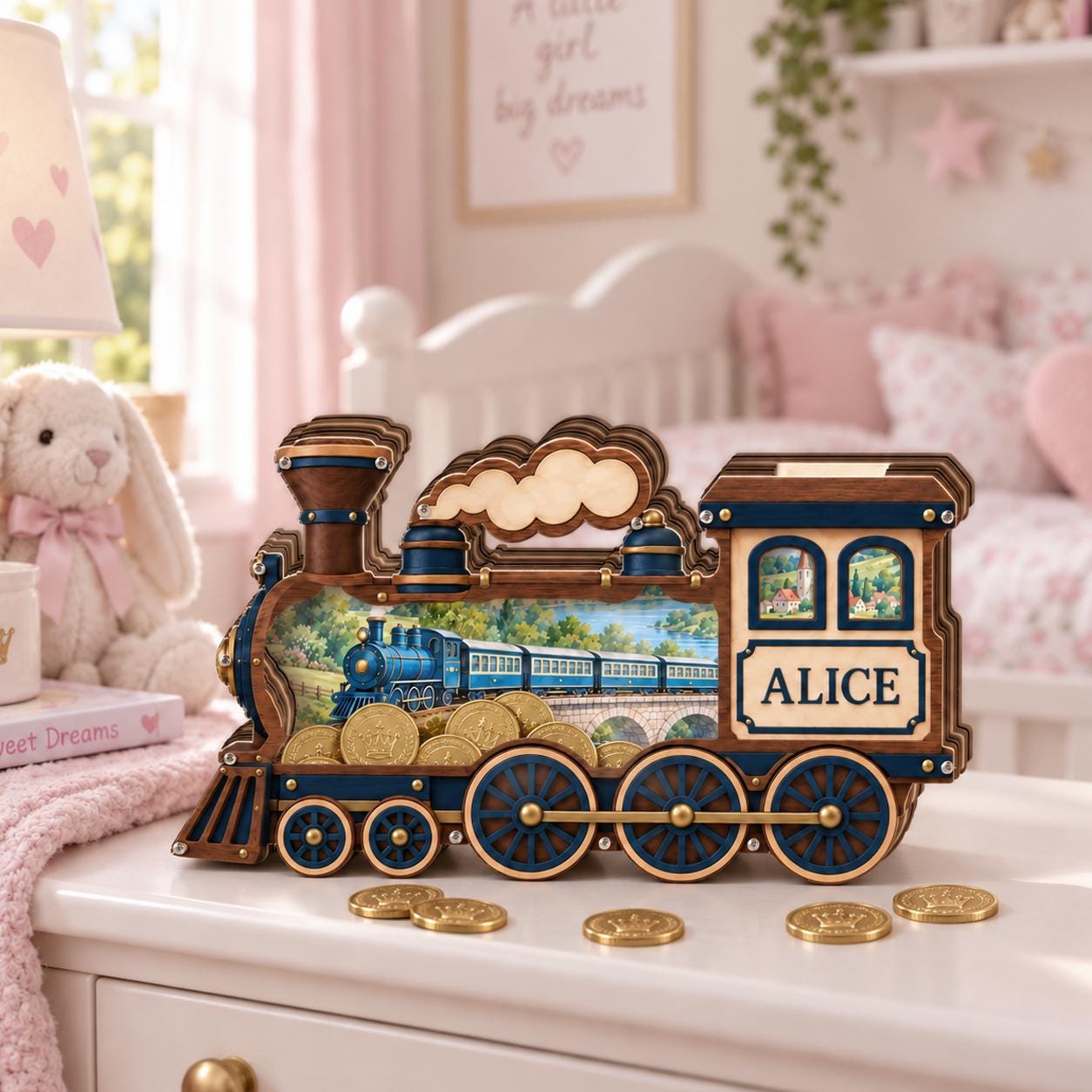 Train Jar - Etsy