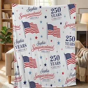 "250 Jahre alte Fleece-Decke ""Pathose"" mit Sherpa-Flagge."