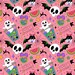 Sweet and Spooky Halloween Watermelon Ghost Pattern – Kawaii Seamless ...