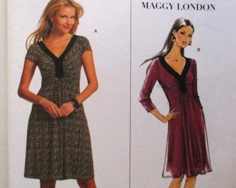 Butterick Schnittmuster B5173, Misses Kleid, Grössen 36 bis 44, Maggy London Design, Uncut