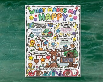 All About Me Preschool Page, Kids Worksheet, First Day of School Coloring Page, Kids Classroom Activity, Kindergarten Template Questions