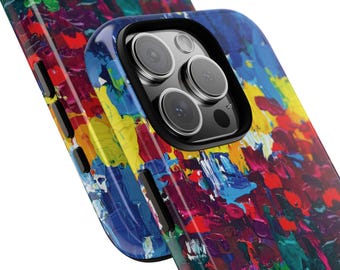 Flowers in May, Artistic Phone Case, Colorful Tough Phone Cover, Durable iPhone Case, Unique Art Print Smartphone Case, Creative Gift