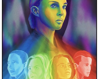 Annihilation Illustrated Movie Poster