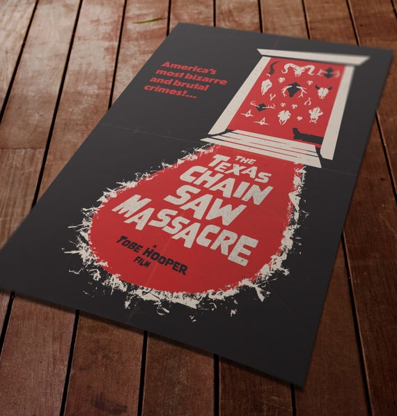 Texas Chainsaw Massacre 1974 Poster - Foto 5