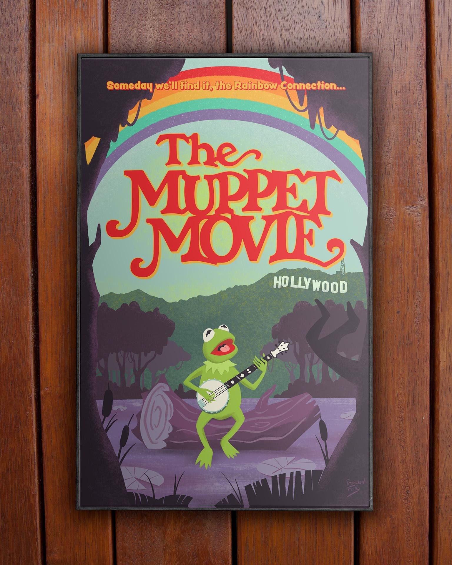 The Muppet Movie Illustrated Movie Poster | Original Art Illustration Film Poster