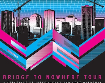City of Champions Bridge to Nowhere poster