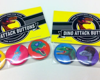 Dino Attack Buttons