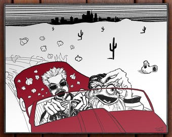 Fieri and Loathing in Philadelphia 14x11" print