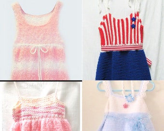 Pink Dresses, Girls USA Dress, Girls Pink Jumper, Special Ocassion Dresses, Blue Party Dress, Blue & White Dress, Red White Blue Dress