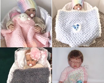 Baby Travel Blankets, Baby Lamb Travel Blanket, Baby Doggy Travel Blanket, Babies Travel Blankie, Little Travel Blankie