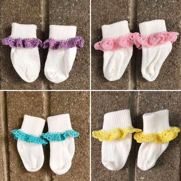 Girls Fancy Socks Etsy
