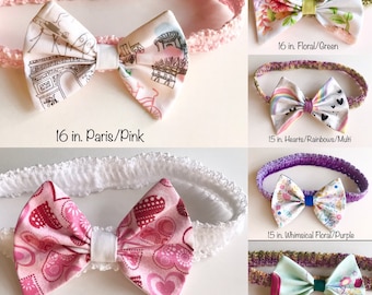 Baby Headbands, Baby Bows, Hair Bows, Kids Hair Bows, Floral Hair Bows, Floral Hair Bows, Rainbow Hair Bows, Heart Bows, Dots Bows