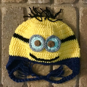 Children’s Hat, Minion Hat, Ocean Hat, Colorful Kids Hats, Little Kids Hats, Handmade Kids Hats, Baby Flower Hats, Baby Kitten Hat