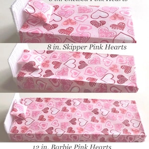 Doll Beds, Small Doll Beds, Doll Beds, Barbie Chelsea Club Beds, Single Doll Beds, Barbie Bed, Shoebox Item, 6 - 12 in. Doll Beds
