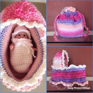 Baby Doll Purse, Baby Purse, Doll Purse, Rainbow Purse, Girls Purse, Girls Rainbow Purse image 2