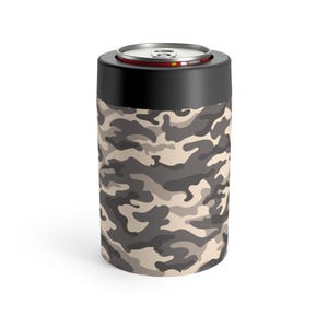 Camouflage Can Holder - Cool Beverage Sleeve for Parties, Outdoor Events, Gifts, Tailgating, and Hiking