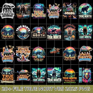 30+ True North VBS Clipart Bundle, Vacation Bible School, Vbs Sublimation Design, VBS Digital Download, Christian Summer Camp, Religious Png