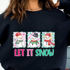 Let It Snow png, Snowman Snow png, Christmas Snowman png, Christmas png, Winter png, Christmas Gift, Xmas Gift