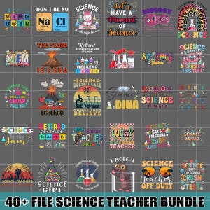 40+ Files Science Png Bundle, Chemistry Physics Biology Clipart, Nerdy Teacher Graphics, Science Quotes Png, Commercial Use, Digital File